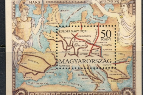 Hungary-1993-Roman-Roads-MS-MUH