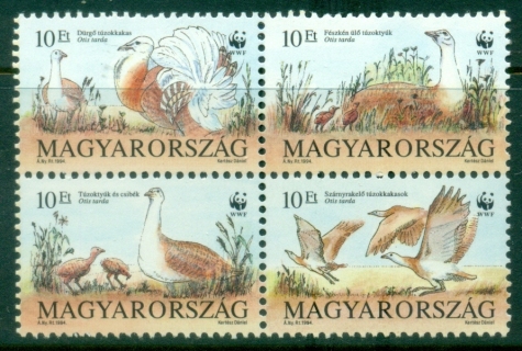 Hungary-1994-WWF-Bird-Otis-tarda-MUH