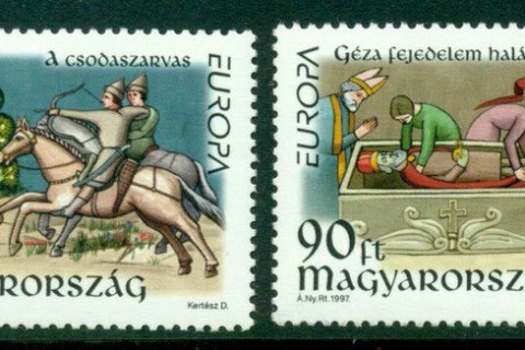 Hungary-1997-Europa-MUH-Lot17576