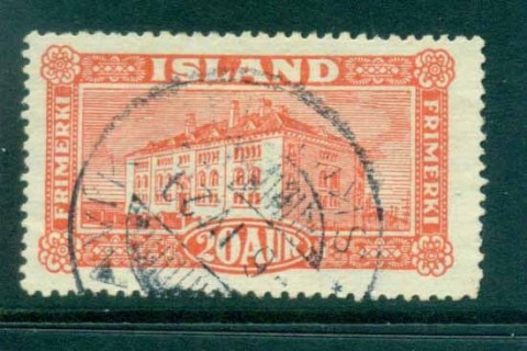 Iceland-1925-20a-Museum-Building-FU-lot32560