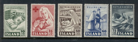 Iceland-1949-red-Cross-Charities-MUH