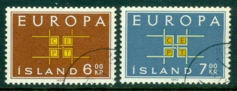 Iceland-1963-Europa-CTO