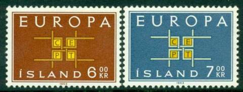 Iceland-1963-Europa-MUH-Lot15283