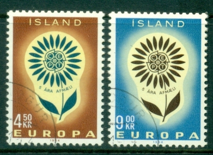 Iceland-1964-Europa-CTO