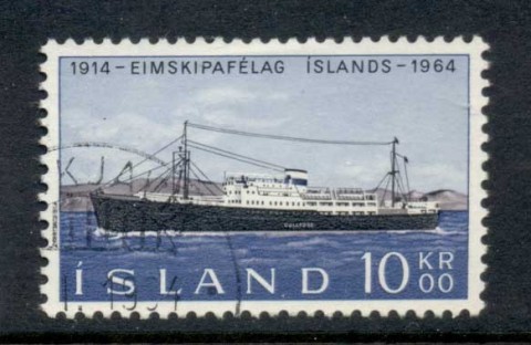 Iceland-1964-Iceland-Steamship-Co-FU