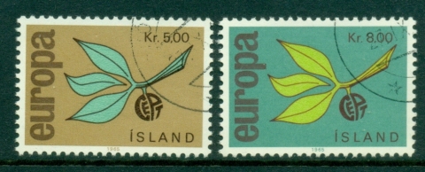 Iceland-1965-Europa-CTO