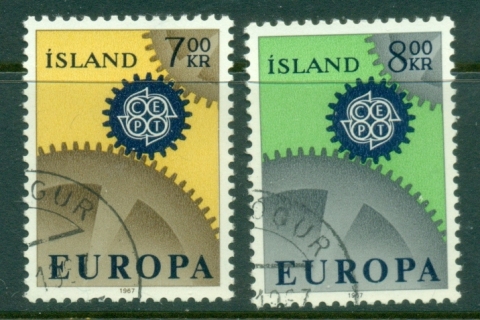 Iceland-1967-Europa-CTO