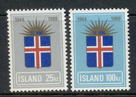 Iceland-1969-Republic-25th-Anniversary-MLH