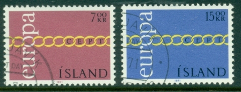 Iceland-1971-Europa-CTO