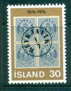 Iceland-1976-Stamp-centenary-MUH-lot32569