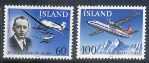 Iceland-1978-Fokker-Airplanes-MUH