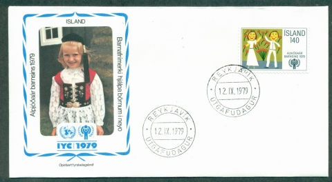 Iceland-1979-IYC-International-Year-of-the-Child-FDC-lot32007