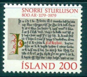 Iceland-1979-Snorri-Sturluson-MUH-lot32586