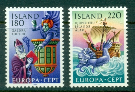 Iceland-1981-Europa-MUH