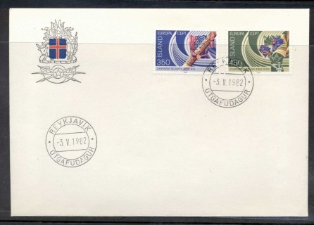 Iceland-1982-Europa-History-FDC