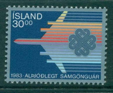 Iceland-1983-World-Communications-Year-MUH-lor32619