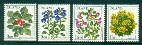 Iceland-1985-Flowers-MUH-lot32403