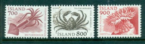 Iceland-1985-Marine-Life-3-MUH-lot32407