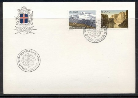 Iceland-1986-Europa-Environment-FDC