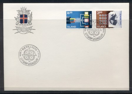 Iceland-1988-Europa-Transport-Communication-FDC