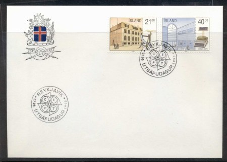 Iceland-1990-Europa-Post-Offices-FDC