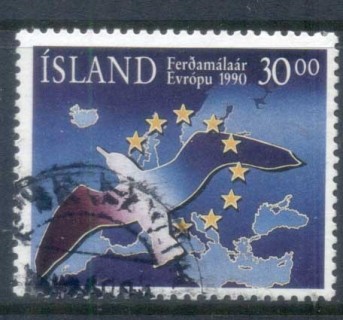 Iceland-1990-European-Tourism-Year-Bird-FU