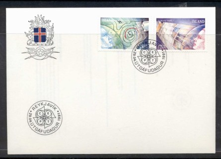 Iceland-1991-Europa-Man-in-Space-FDC