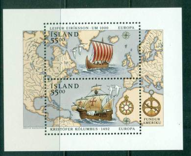 Iceland-1992-Leif-Erickson-Christopher-Columbus