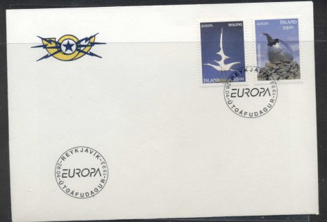 Iceland-1993-Europa-Modern-Art-FDC