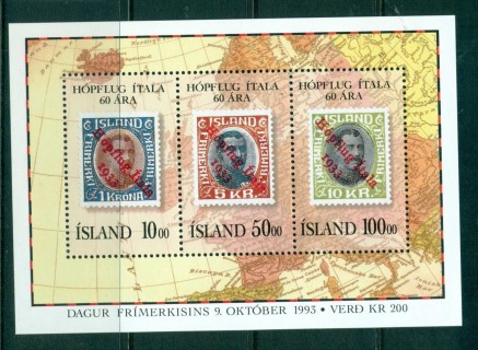 Iceland-1993-Italia-Group-Flight-MS-MUH-lot57403