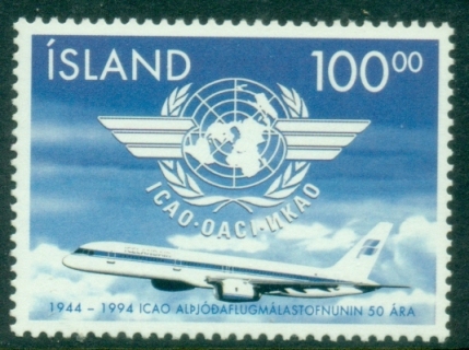 Iceland-1994-The-50th-Anniversary-of-ICAO-MUH
