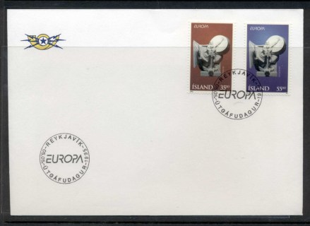 Iceland-1995-Europa-Peace-Freedom-FDC