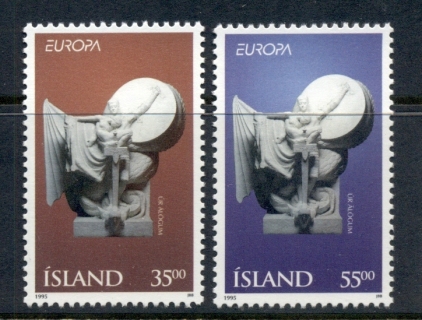 Iceland-1995-Europa-Sculptures-MUH