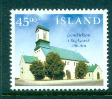 Iceland-1996-Reykjavik-Cathederal-MUH-lot32438