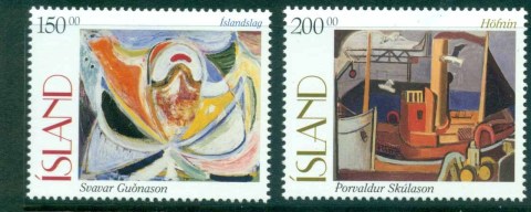 Iceland-1997-Paintings-MUH-lot32443