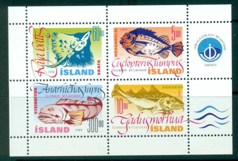 Iceland-1998-Fish-MS-MUH-lot32457