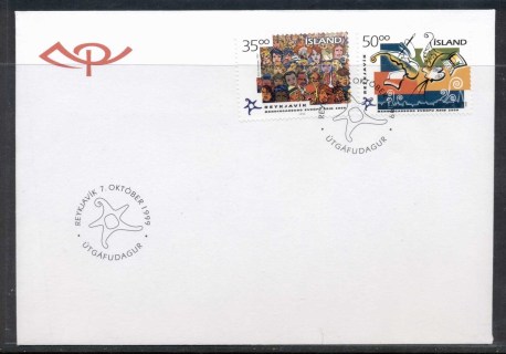 Iceland-1999-Rekjavik-European-Cultural-City-FDC