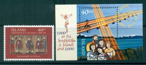 Iceland-2000-Christianity-in-Iceland-MS-MUH-lot32389