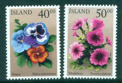 Iceland-2000-Flowers-MUH-lot32479