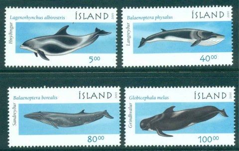 Iceland-2001-Whale-MUH-lot32490