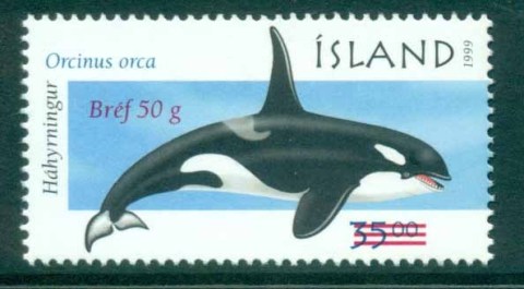 Iceland-2001-Whale-Surch-MUH-lot32489