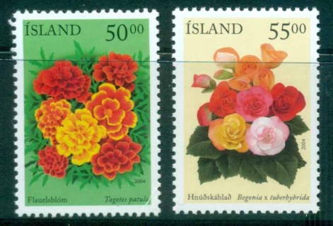 Iceland-2004-Flowers-MUH-lot32525