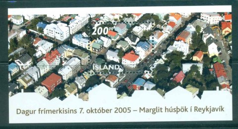 Iceland-2005-Stamp-day-MS-MUH-lot32552