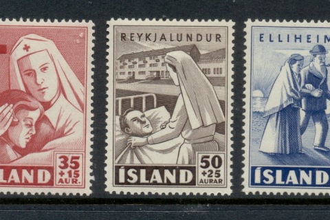 Iceland-1949-red-Cross-Charities-MUH
