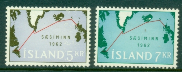 Iceland-1962-Submarine-Telephone-Cable-MUH