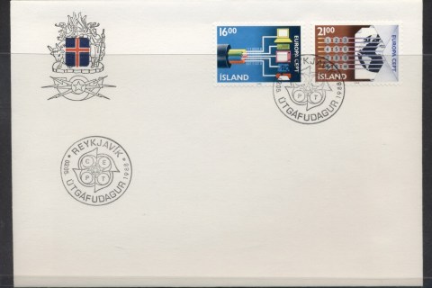 Iceland-1988-Europa-Transport-Communication-FDC