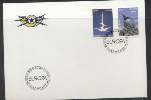 Iceland-1993-Europa-Modern-Art-FDC
