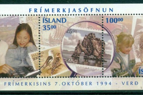Iceland-1994-Stamp-day-MS-MUH-lot32419