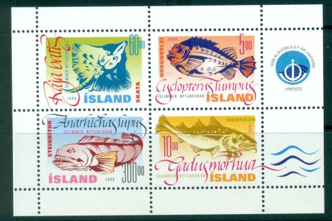 Iceland-1998-Fish-MS-MUH-lot32457