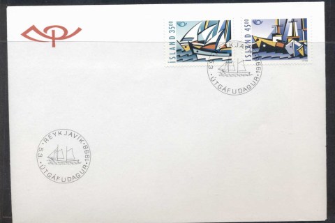 Iceland-1998-Ships-FDC